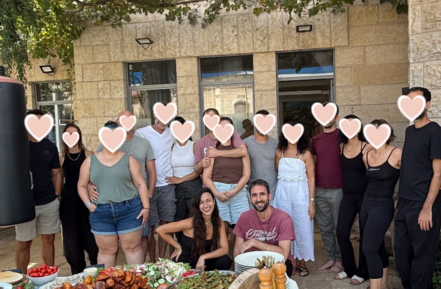 חדר הריטריט הזוגי במהלך עבודת נשימה