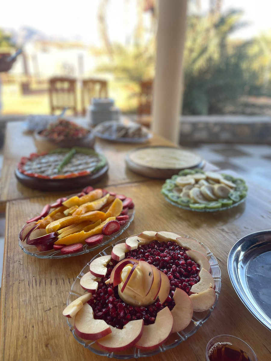 ארוחת בוקר צמחונית, Casablanca Camp, סיני